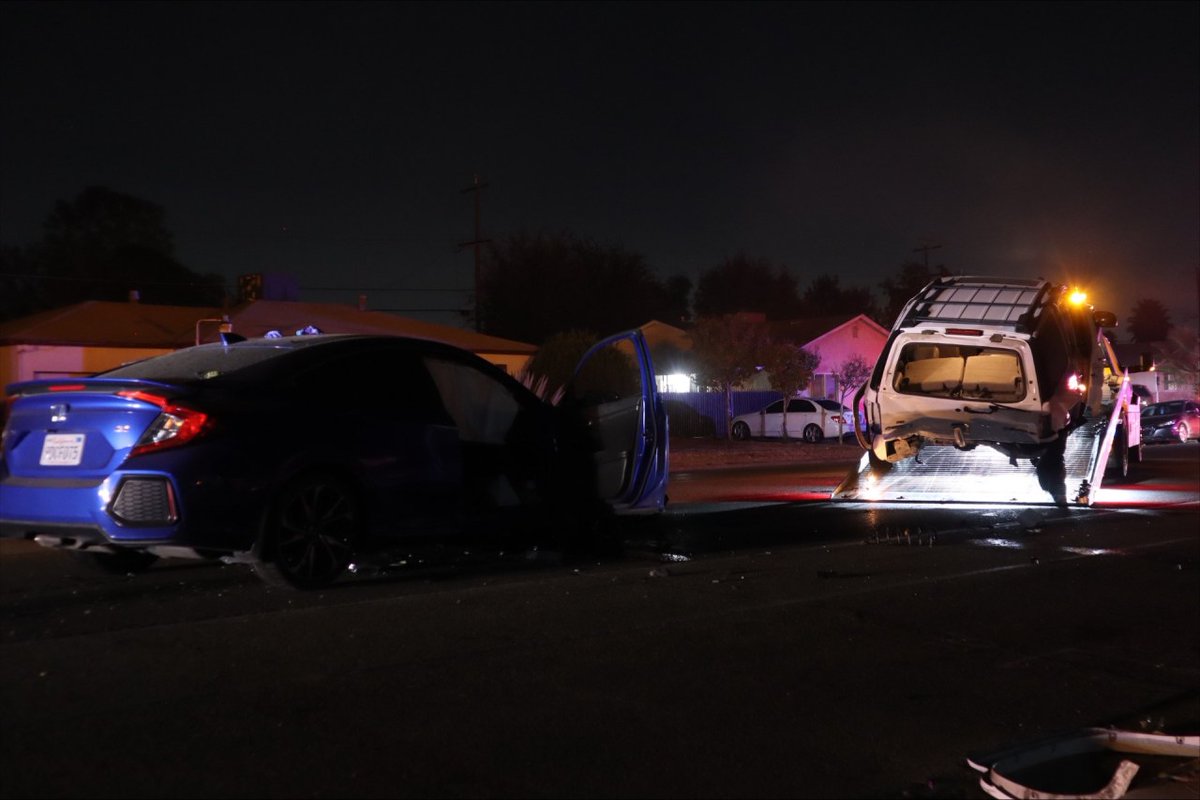 A man suspected of DUI sustained major injuries after crashing into a parked car Monday evening, according to the California Highway Patrol