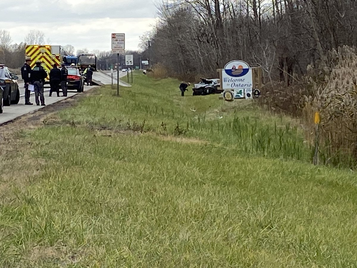 Fatal crash on 104 near Fisher Rd. One occupant in vehicle