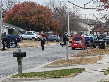 A K-9 has died in southeast Wichita during a chase where police say the suspect is hiding in the drain. The scene is near Pawnee and Cherry Creek.