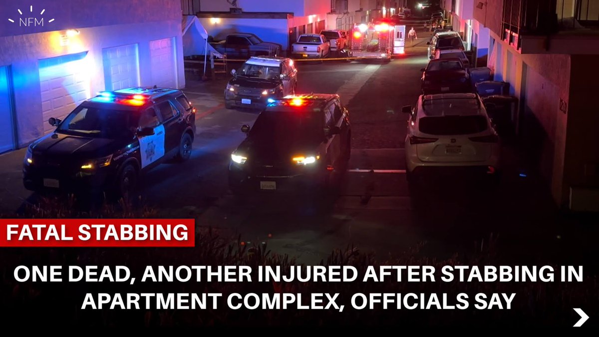 One dead, another injured after stabbing in apartment complex, officials say