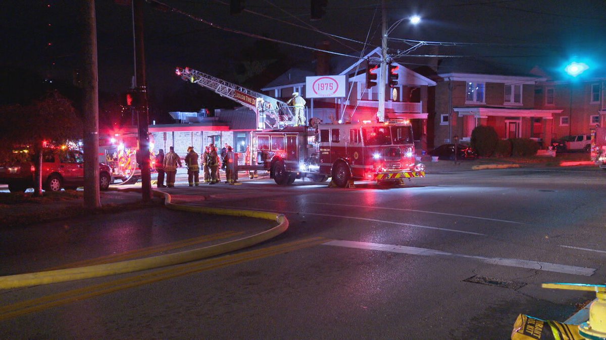 A popular   Lights restaurant has suffered heavy smoke damage after a fire in NKY