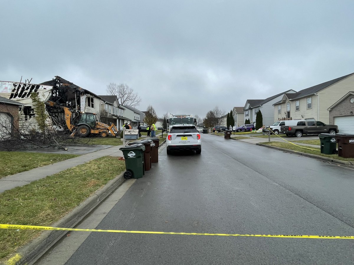 A grandmother and a young boy are missing this morning after a house fire in Blacklick. Two other children escaped the house. Firefighters believe the grandmother was helping the kids get to safety.