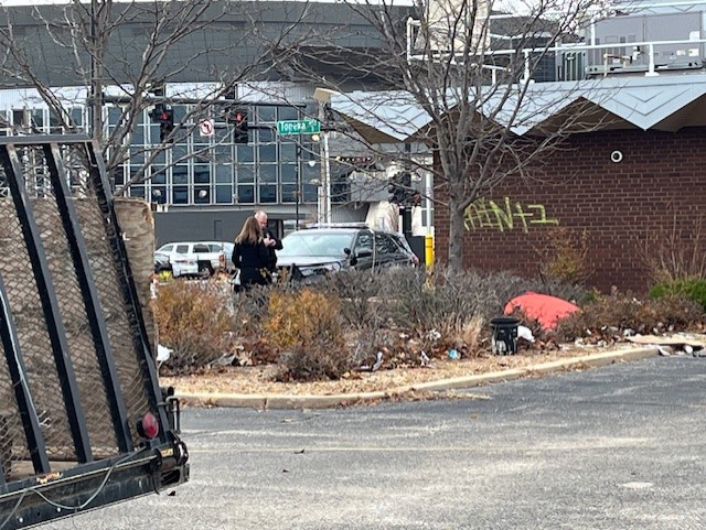 Police respond to investigate after body found in the 400 block of South Topeka Street, in downtown Wichita