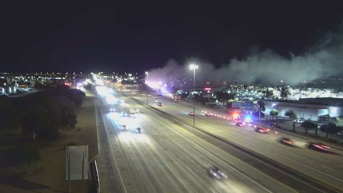 2 dead after crash leads to car fire on US 60 exit in Mesa