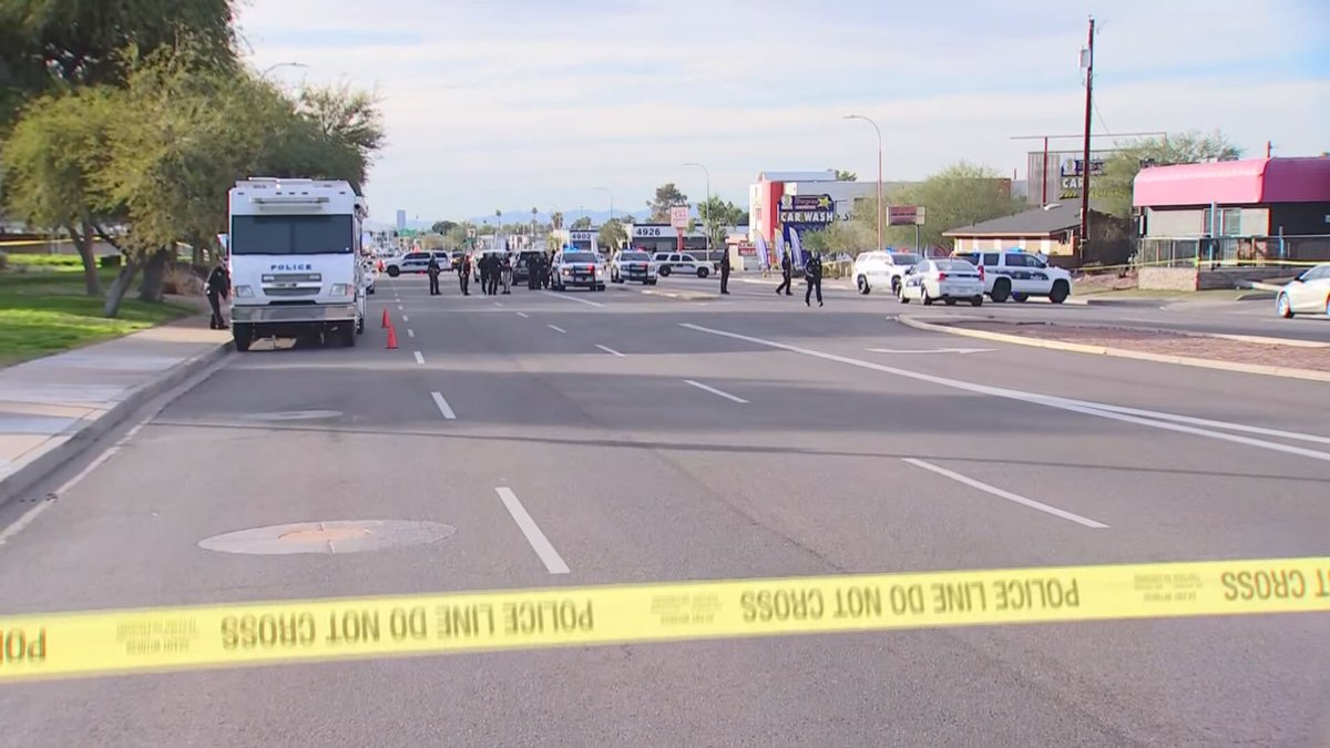Police say a man died after being shot by officers in east Phoenix