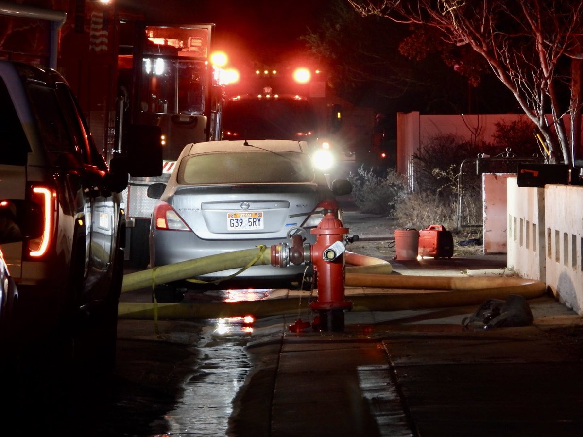 Fatal HouseFire 1 dead in Kearns Saturday night house fire