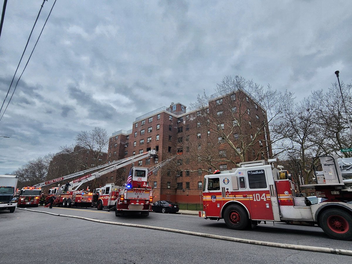 Brooklyn *10-77* Box 0174 417 Morgan Ave. Li Ion battery fire 4th floor 8 story 50x150