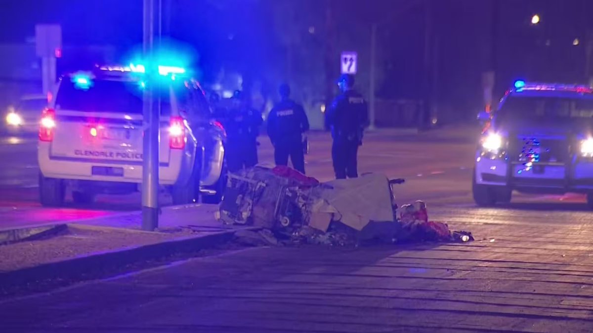 Suspected drunk driver hits, kills man sleeping on road in Phoenix