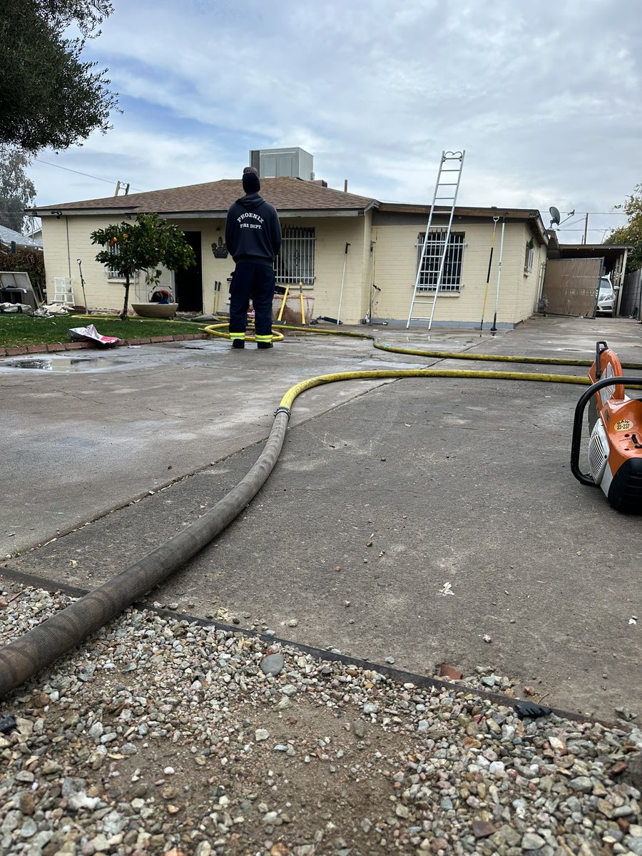 Firefighters make a stop on a kitchen fire in a home located near Central and Roeser. Crews arrived on scene around 9:30a, found a working fire inside the home. After a quick search, the fire was extinguished. The home was not occupied, neighbors called 911. Cause not yet determined