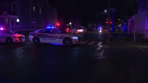 A 16-year-old boy was shot and killed Monday night on Newhall Street in New Haven