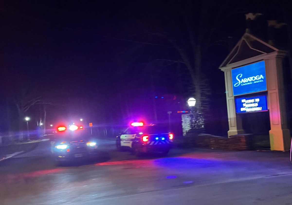 Everyone at the Saratoga Casino was reportedly evacuated overnight.At this time it's unclear why everyone including staff was asked to leave, but we have calls out to authorities to find out what happened