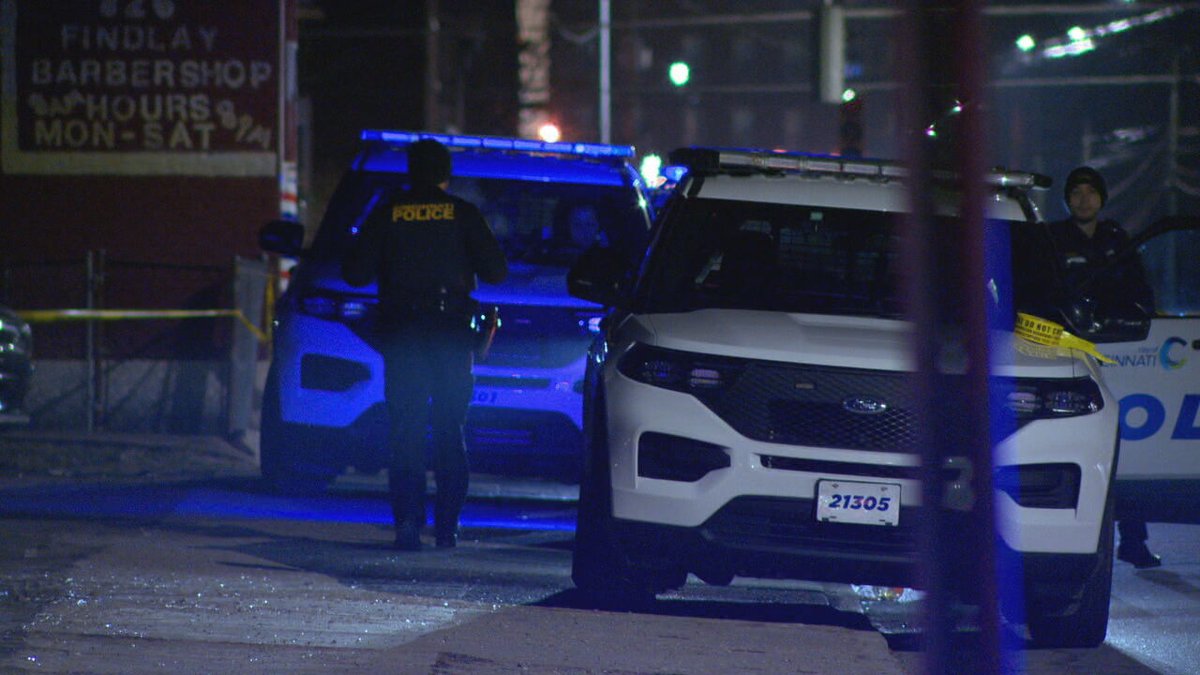 A victim showed up at the hospital after a shooting in the West End