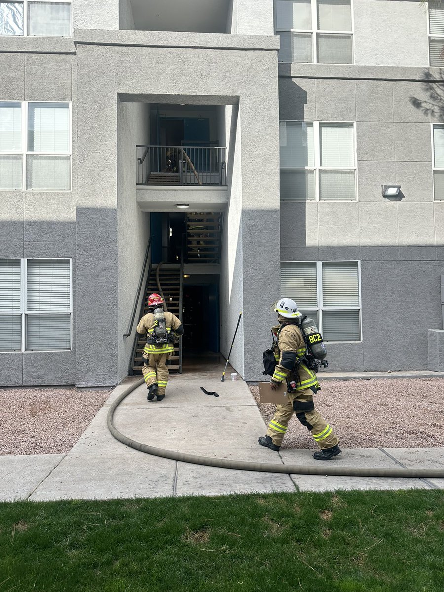 Firefighters have fire control of an attic fire in a three-story apartment complex near Central in Indian school Rd. Crews were able to search and clear the building of any residents. Firefighters are now extinguishing any hotspots. No injuries reported