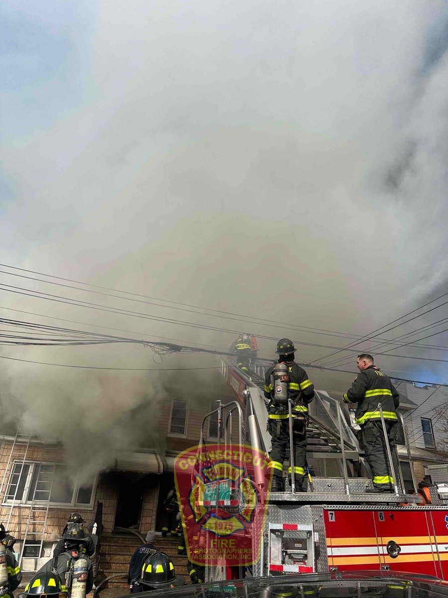 CFPA New York City member Chris Clarke (@FirstDuePhotog) on the scene of a three alarm, private dwelling fire in the borough of Queens, NY