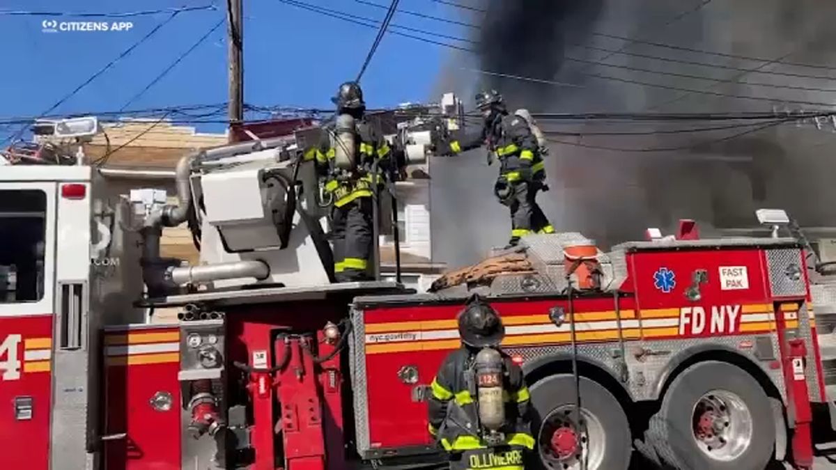 At least 3 civilians, 1 firefighter hurt in Queens house fire