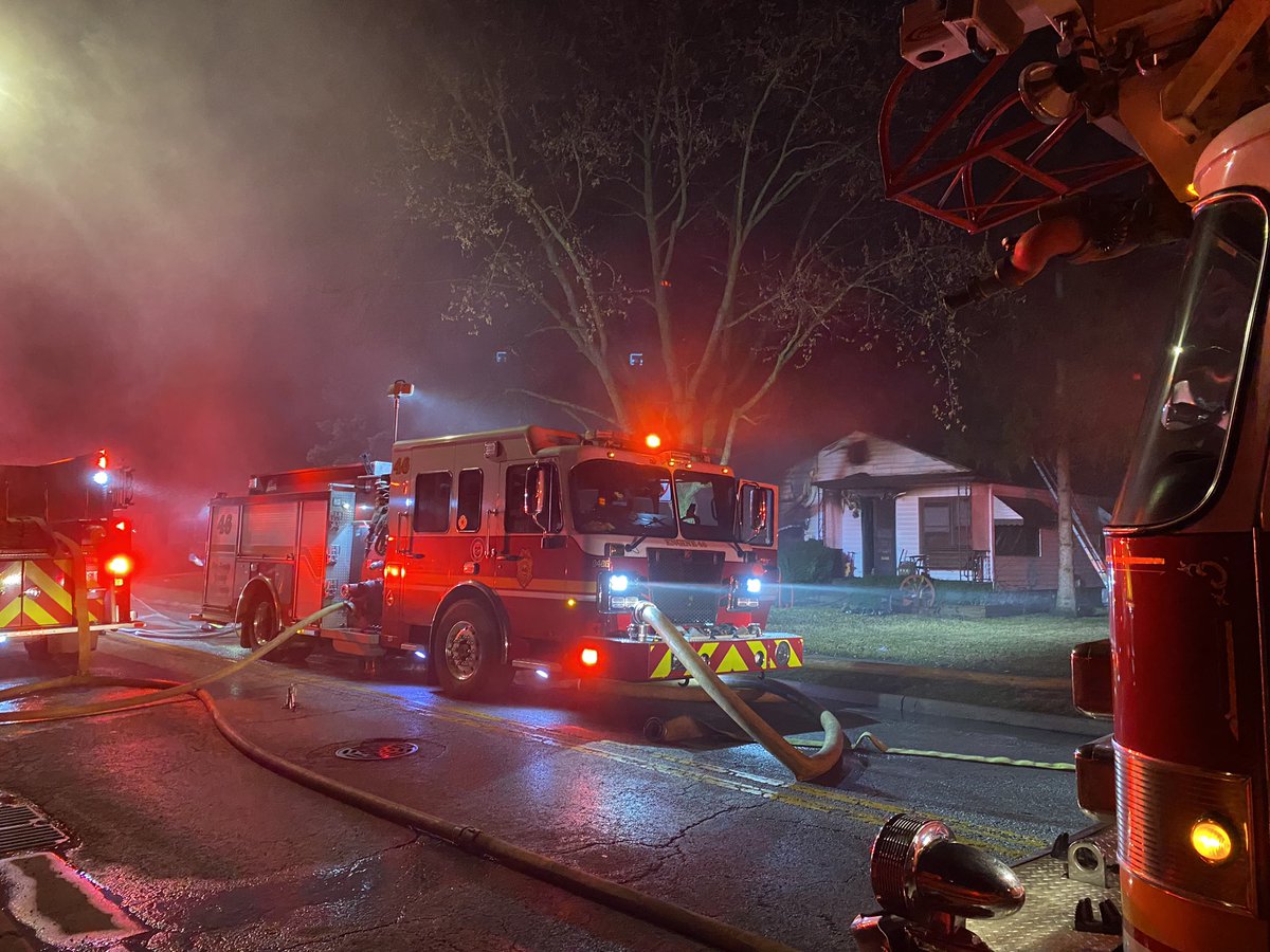 Beech Grove after a house fire earlier this morning. This is along Sherman Dr., south of Raymond Ave.Fire seems to be under control now. No official word on any injuries