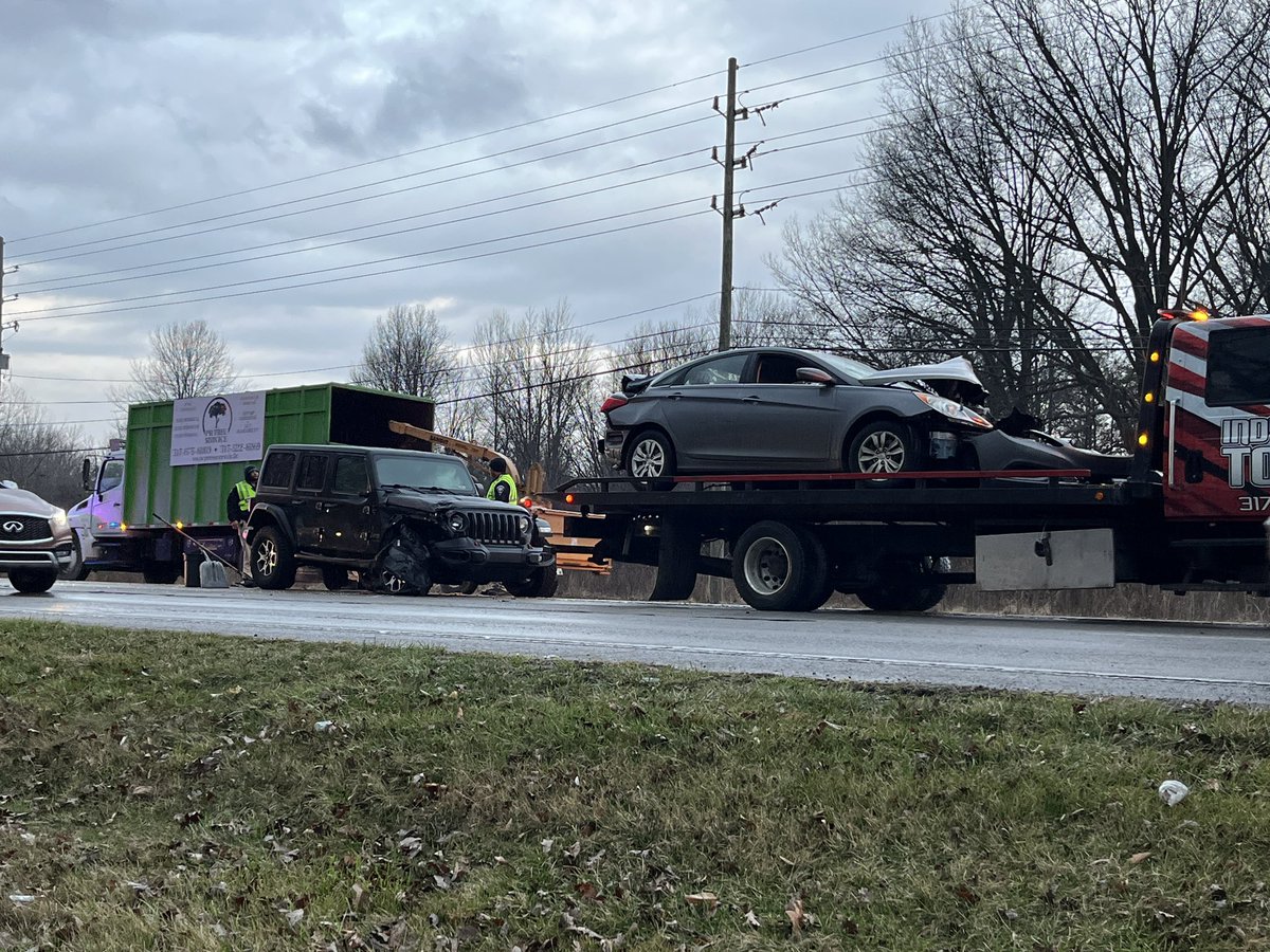 Pike Township police are on scene of a crash involving two cars and school bus. This is near 56th and Lafayette Rd. The district tells us  the bus involved was carrying Pike High School students. Minor injuries to two students have been reported