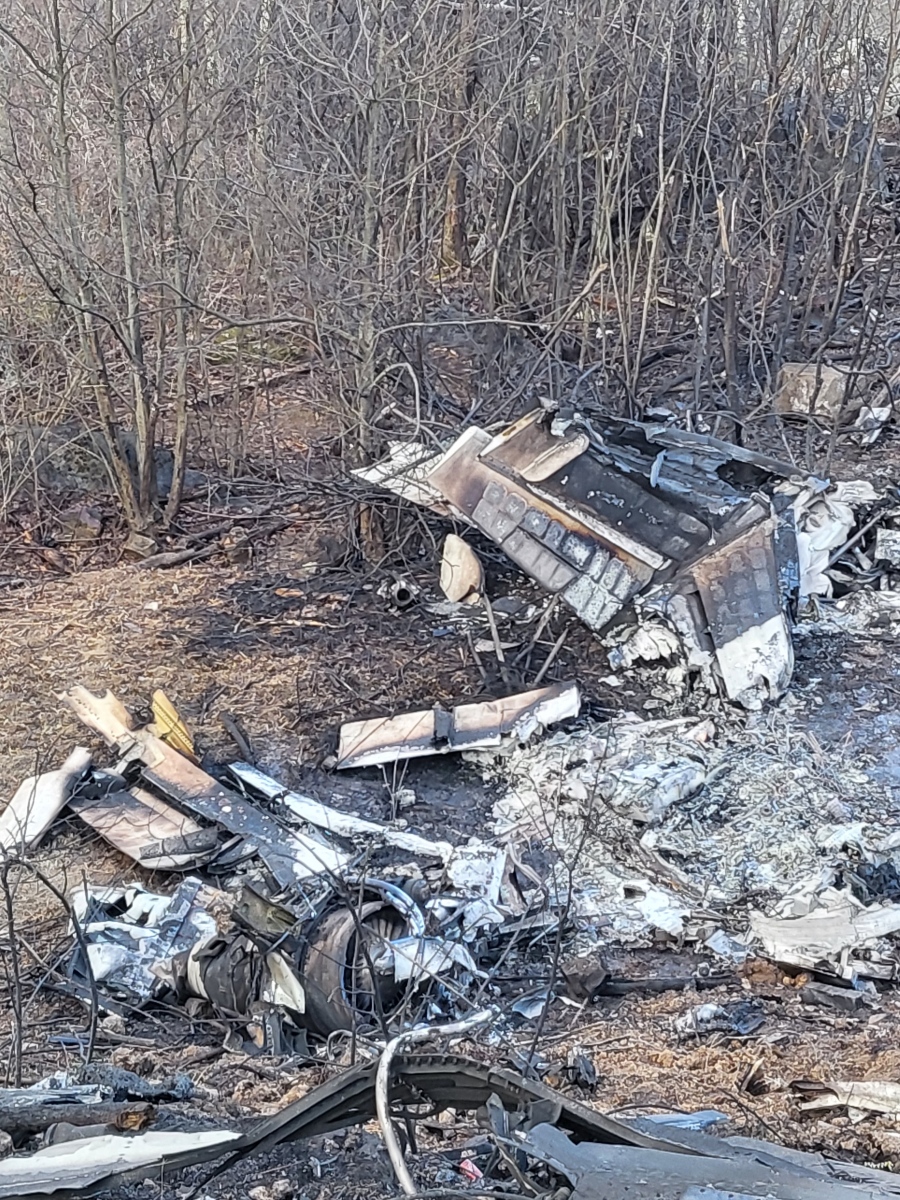 Officials said the 5 victims of the deadly plane crash yesterday in Bath County included a family of 3. One victim was a 3-year-old boy