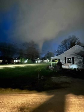 RANDOLPH CO TORNADO: This was taken by Brandon West in Selma shortly after 8:00 p.m. today.TORNADO PICS: Here is the tornado that occurred near Selma and Winchester tonight