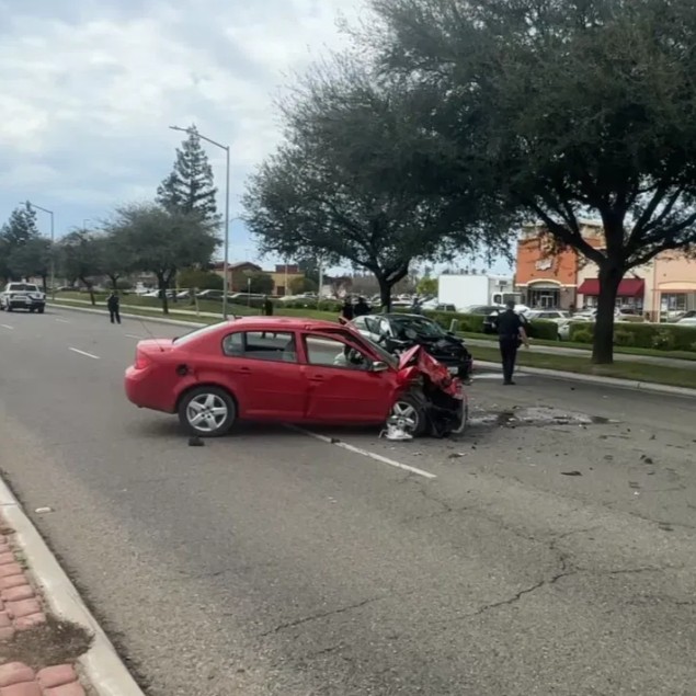 A driver was killed after police say they lost control and crossed over the center divider and into opposite lanes Wednesday afternoon in Clovis.