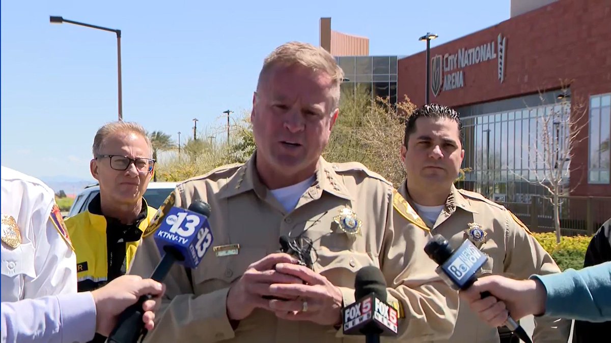 @LVMPD Sheriff Kevin McMahill says three people are dead in a shooting at a law office in Summerlin: 2 victims dead and the suspected shooter killed himself.