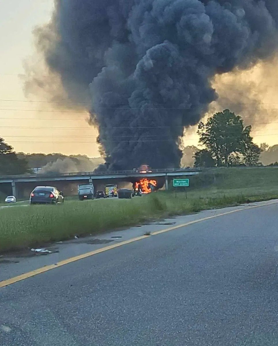1 killed in fiery crash that caused Hwy 74 shutdown in Laurinburg
