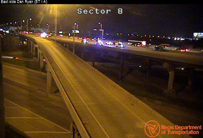 Three shot, one killed on the northbound Dan Ryan near the interchange with I-55. Two victims were transported in serious-to-critical condition and a third was pronounced on scene, after they were found in a crashed vehicle. ISP has shut down the expressway n/b for an