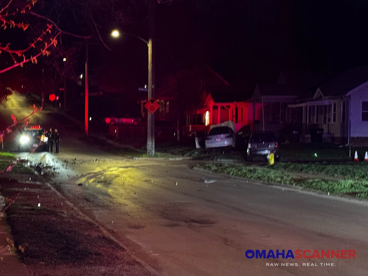 Omaha Police and Omaha Fire were called to a crash near 42nd and Ruggles Street. One patient was transported Code 3 Trauma to the Med. Scanner traffic indicated that at least two people ran from the second vehicle