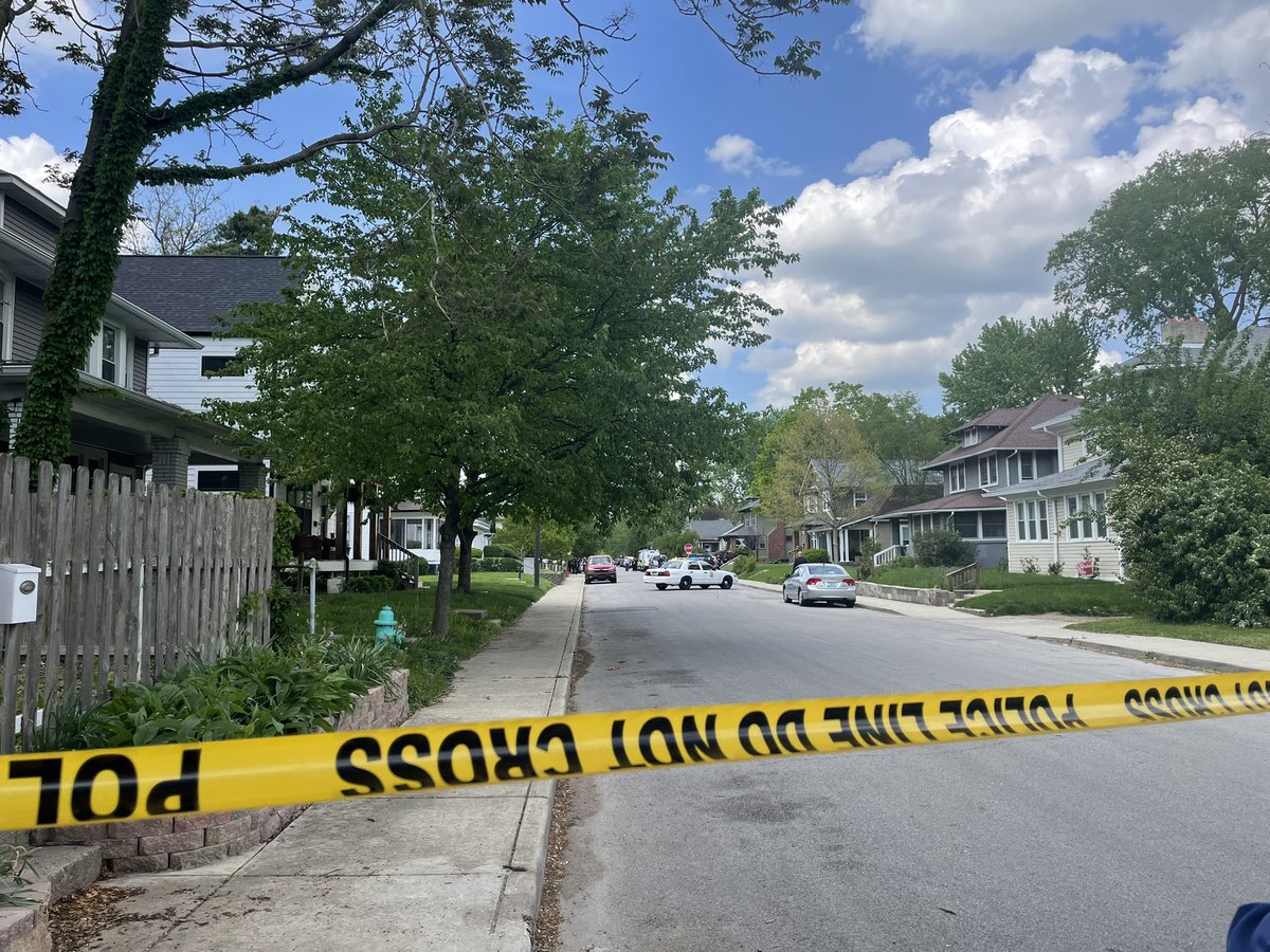 IMPD is investigating an officer-involved shooting on the north side. Police say a suspect is in critical condition. No officers were hurt. Per IMPD, this happened after the suspect was allegedly pointing a gun at people and threatening to shoot