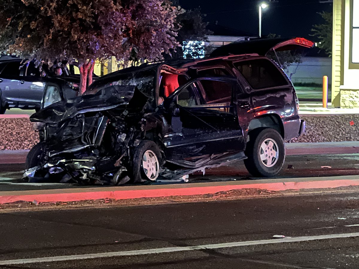 AmarilloPD released the names of the two people killed, and third who was critically injured, after their car was hit by red light runner. Several teachers said two of the victims just graduated from Dimmit High School