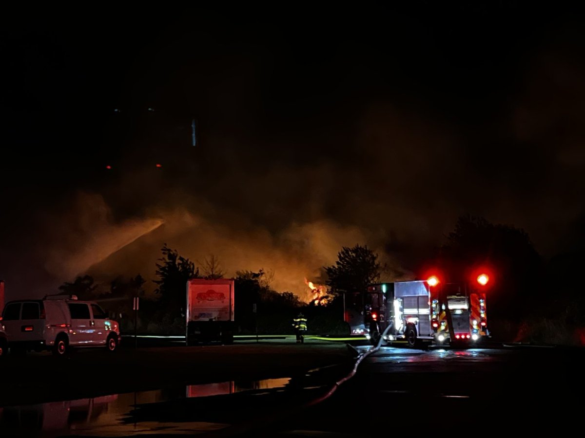 An area of East Haven has reopened following a brush fire on Monday night