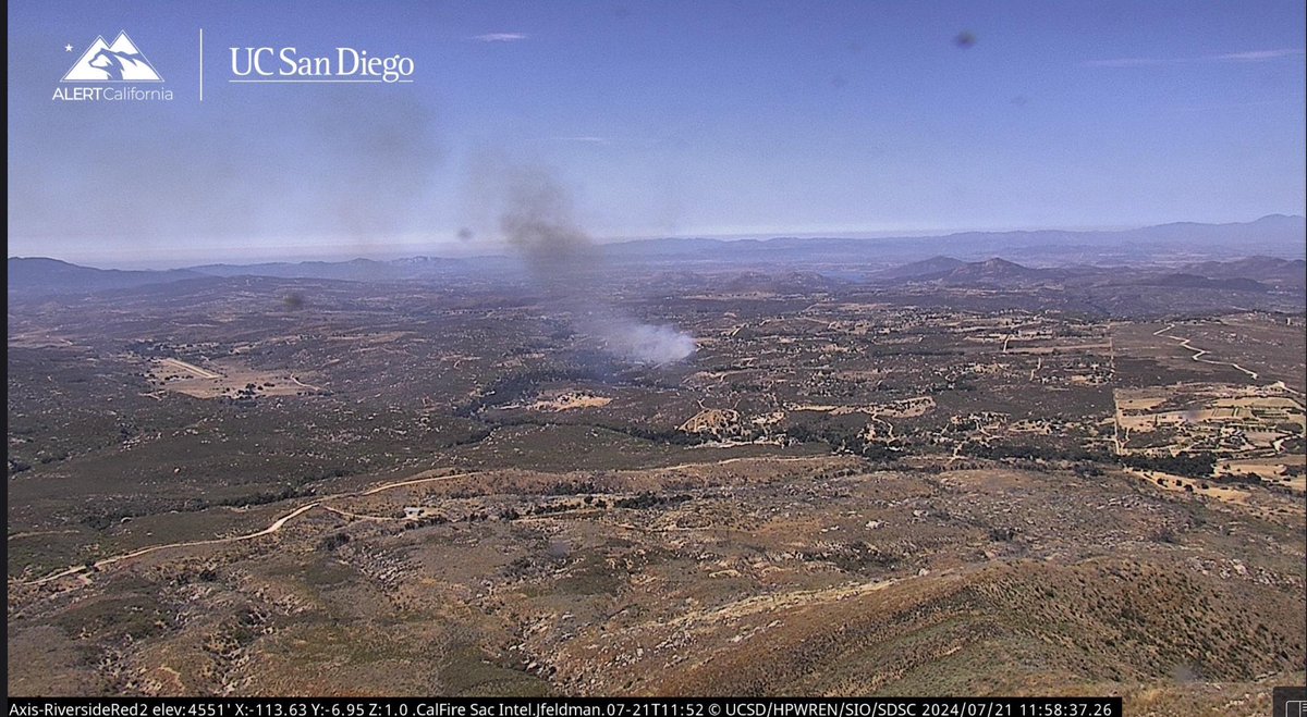 Empty Saddle Trail X Red Mountain Road in Sage. Approximately three acres of vegetation burning, no injuries or evacuations. Multiple air and ground resources assigned