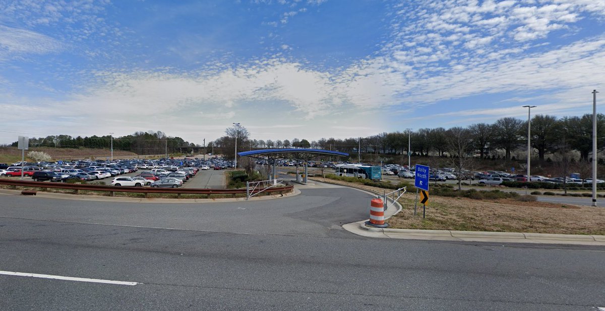 One person was injured and all parking operations/roadways have been reopened except for the 4th-floor level of the hourly parking deck   Crews battling 2-alarm fire at Charlotte Airport parking deck