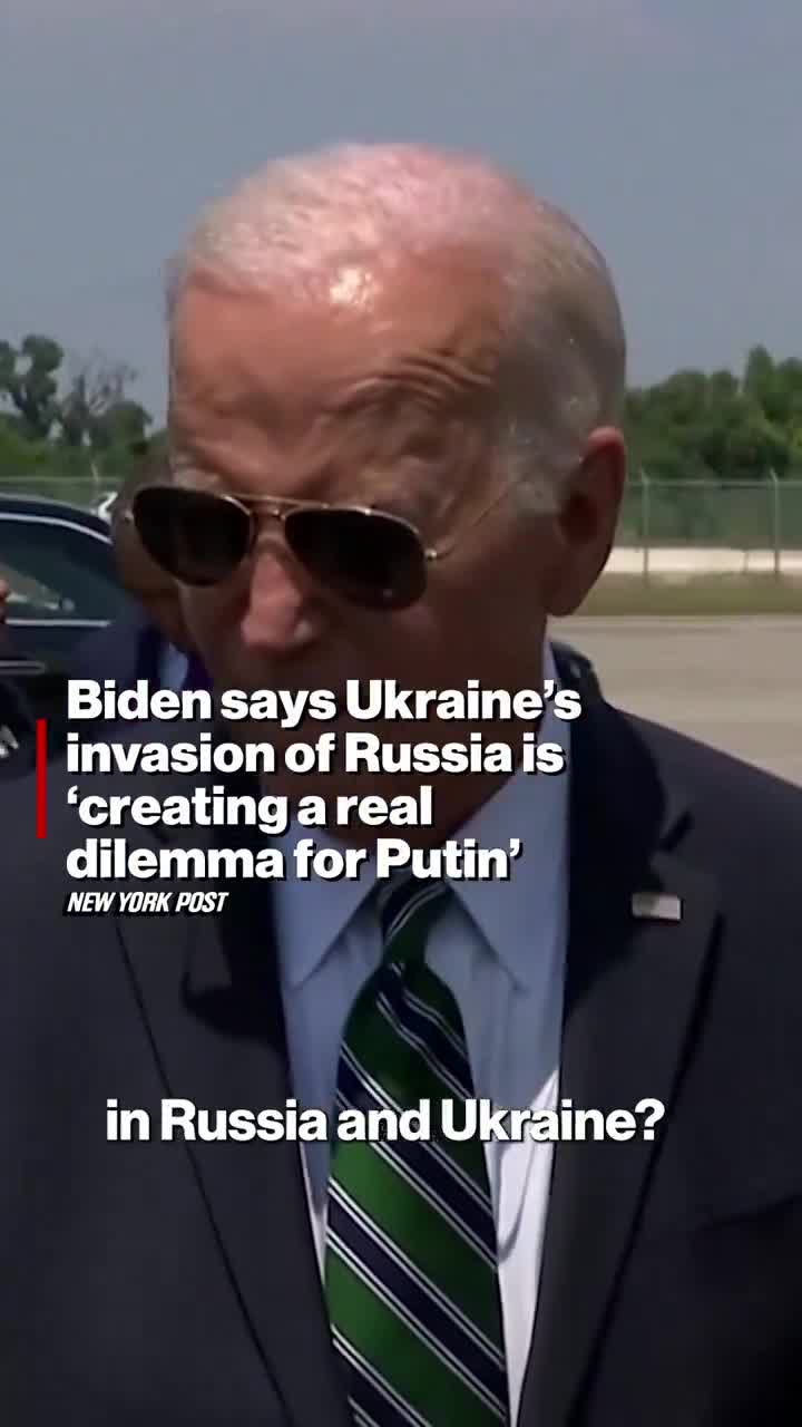 Biden affirme que l'invasion de la Russie par l'Ukraine  crée un véritable dilemme pour Poutine  – et que les États-Unis sont en  contact constant  avec Kyiv