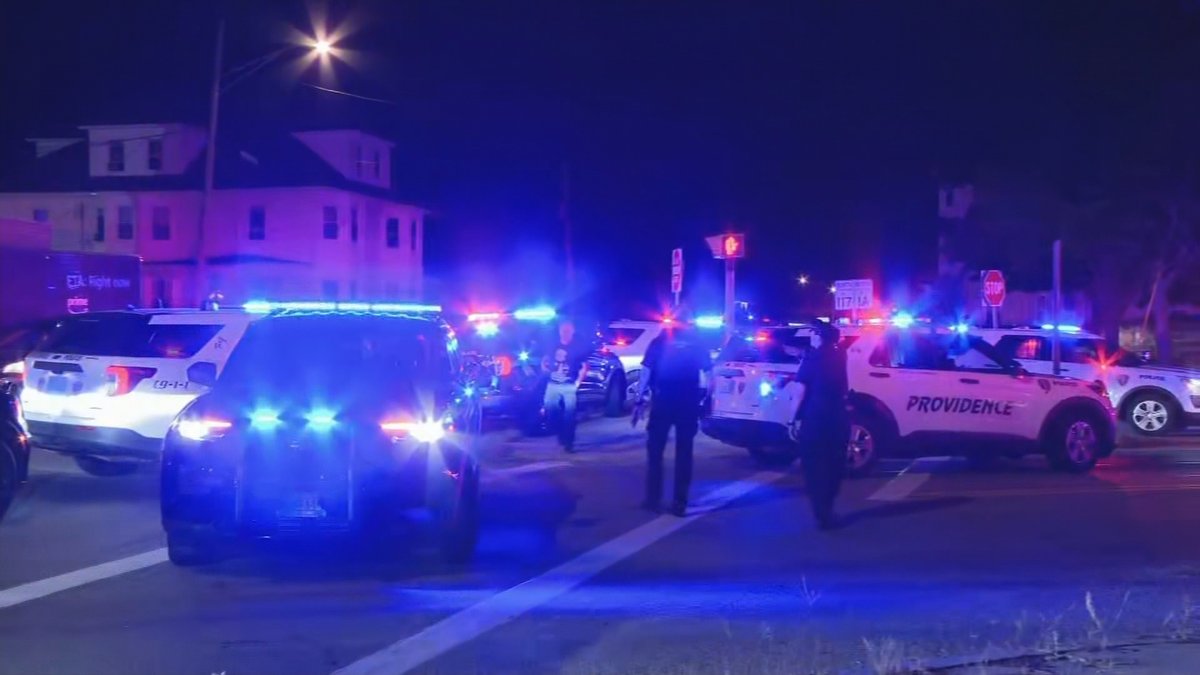 A police standoff at a Cranston home has ended after police spent hours attempting to make contact with a suspect accused of shooting at police