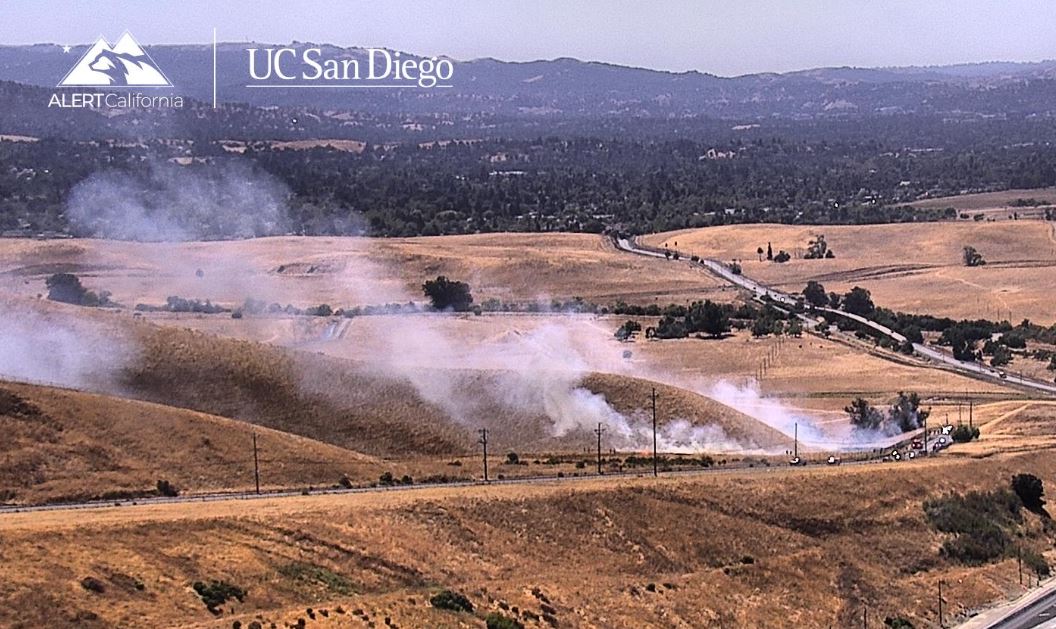 Fire crews are on the way to a brush fire near the Concord PF weapons range at Willow Pass Road near Hwy 4 in Contra Costa County