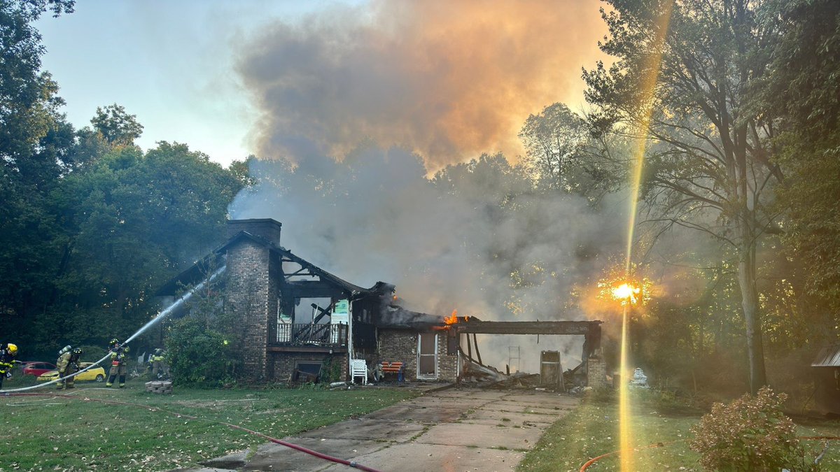 First arriving engine reported a fully involved structure fire and requested additional tankers from neighboring departments, Concord fire officials said