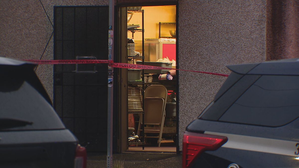 Homicide detectives are trying to locate a suspect who shot and killed an employee inside a commissary kitchen in West Seattle