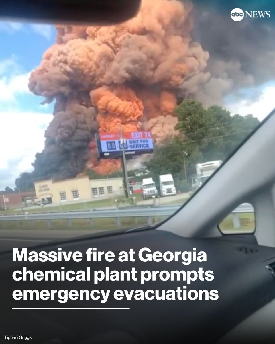 More than 90,000 residents in a county east of Atlanta, Georgia, were told to keep sheltering in place Monday after a chemical plant fire sent a massive plume of dark smoke high into the sky that could be seen from miles away