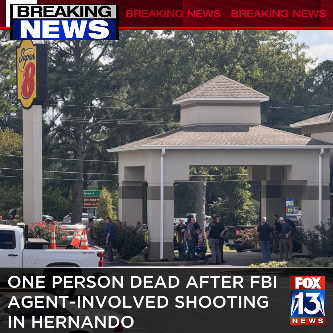 An FBI agent was involved in a deadly shooting near a Hernando hotel Super 8 Hotel on Sloans Way, the agency confirmed to FOX13.