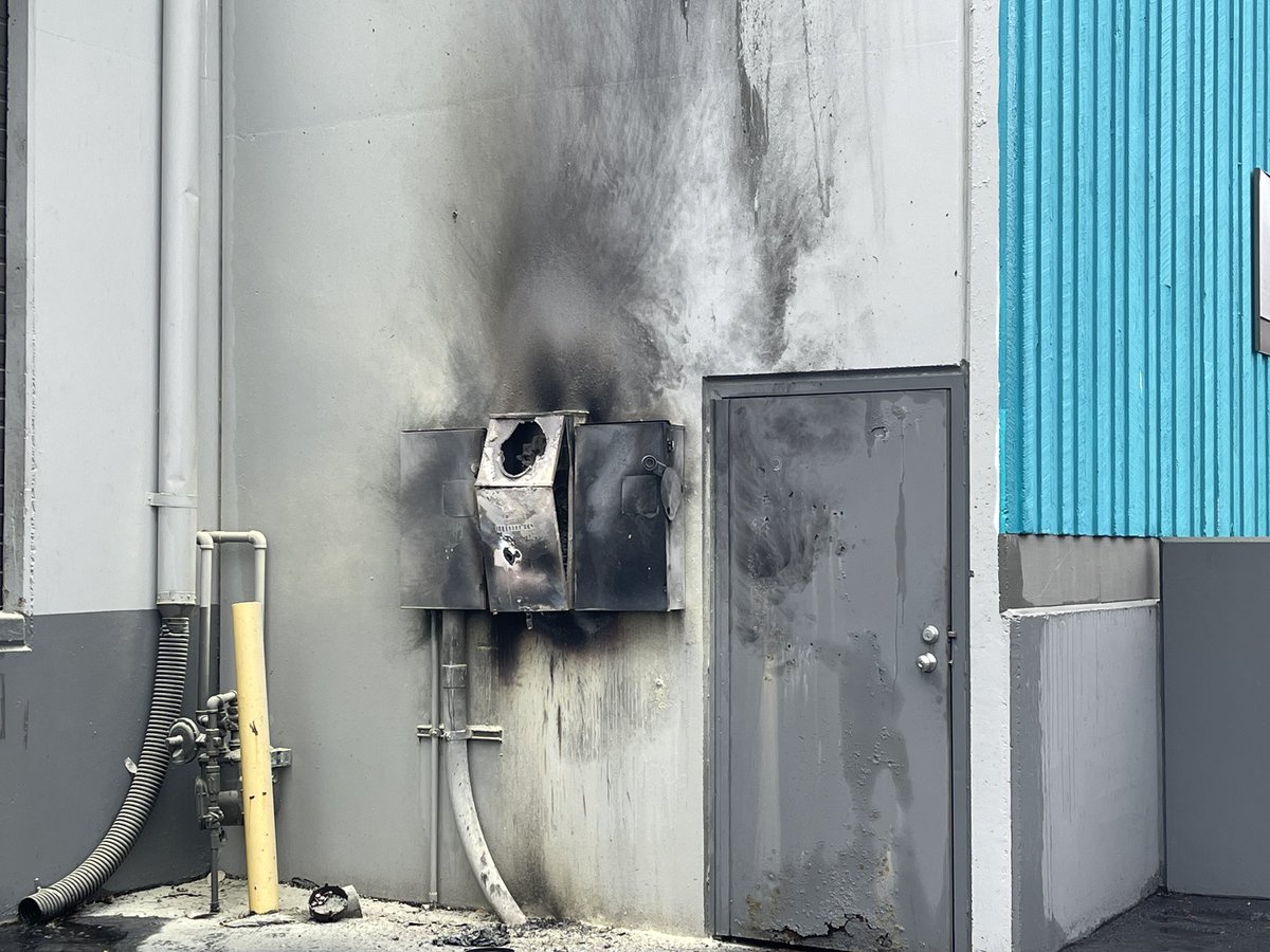 Puget Sound Fire and Renton RFA responded to a reported commercial building fire in the 1000 block of Industry Drive. Firefighters arrived and found an electrical box arcing and the power was out to the building. No injuries were reported