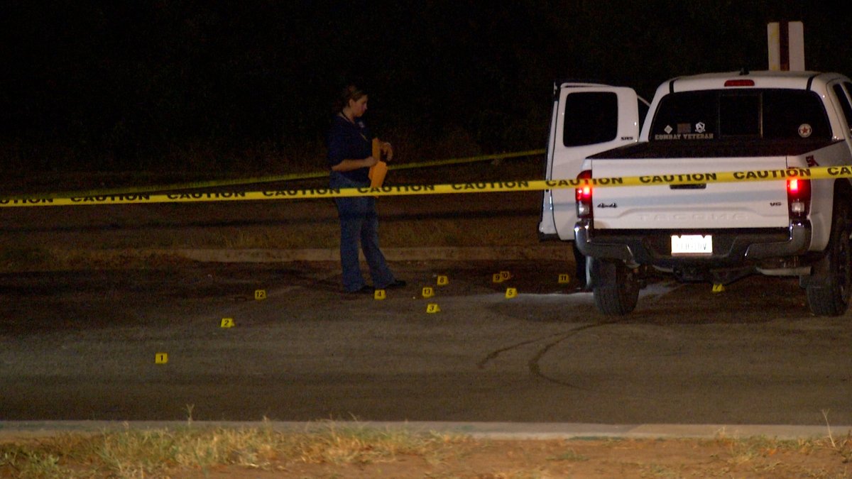 ROOSEVELT PARK SHOOTING   people were detained and one man was hospitalized after a shooting near Roosevelt Park