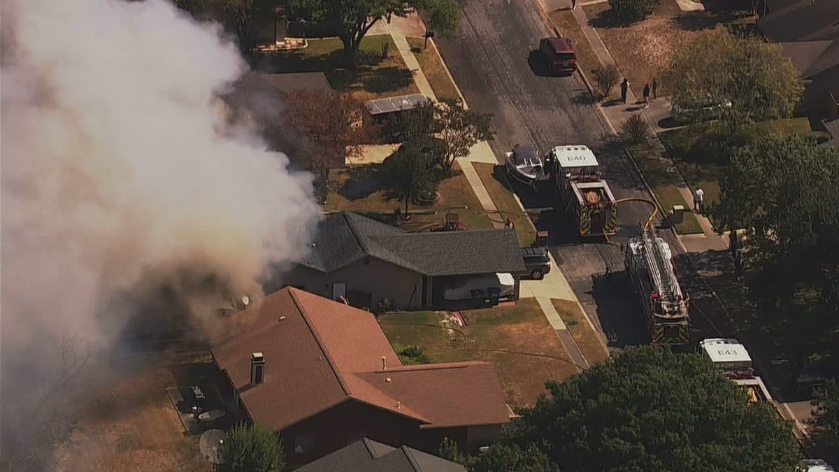 Firefighters tackle massive blaze in Northeast Side home