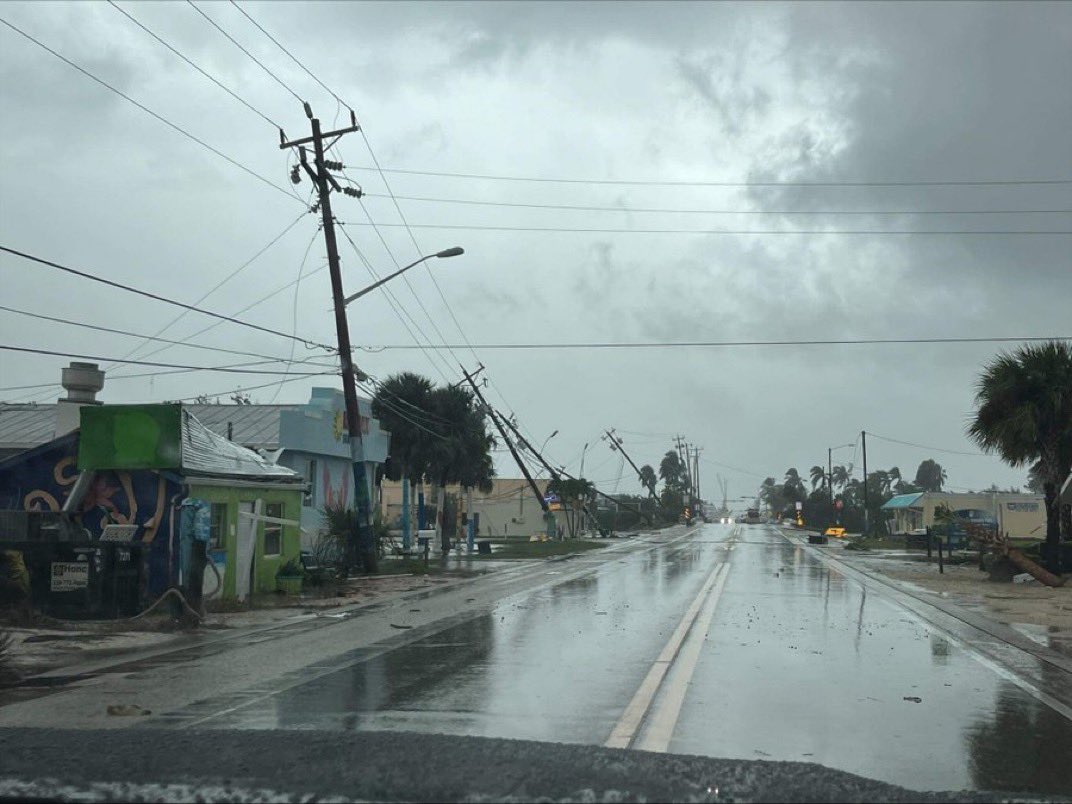 Damage reported after tornado passed through Matlacha in Florida as Hurricane Milton braces to impact Florida