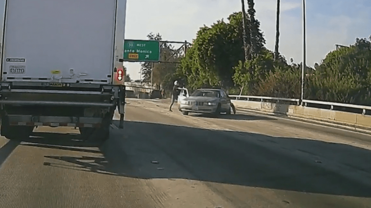 Disturbing video shows road rage suspect fatally shooting man in Los Angeles