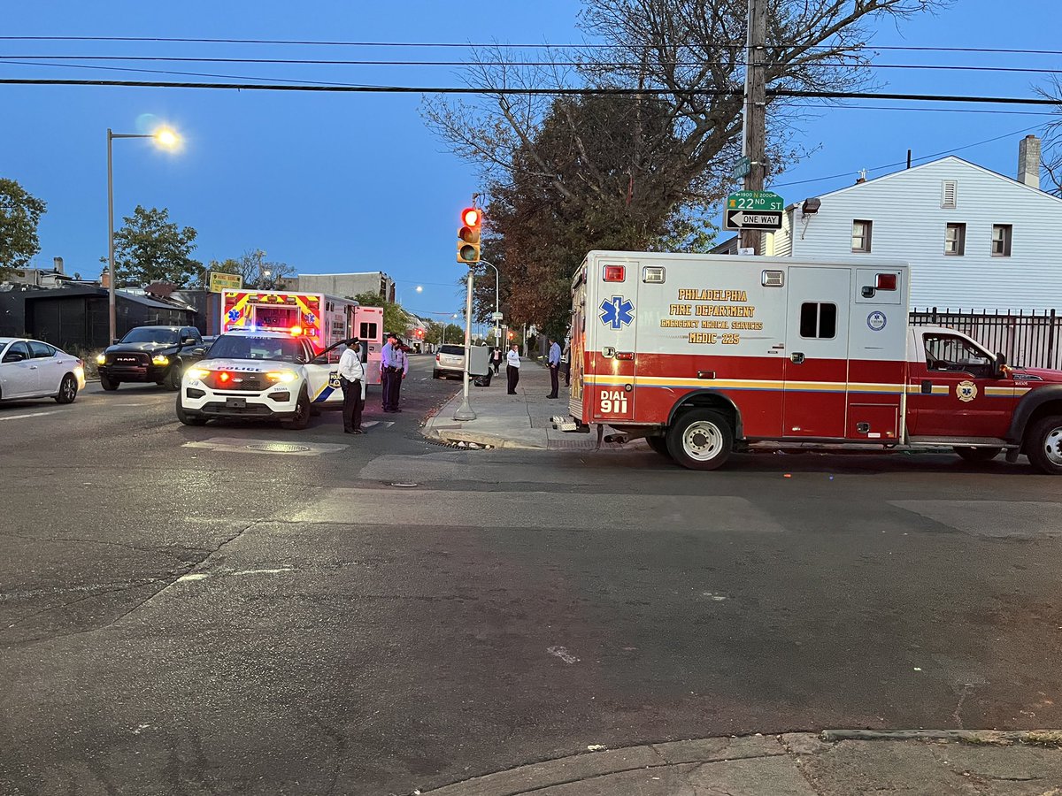 A Philadelphia medic is in critical condition after police say they were stabbed by a patient they were transporting. Police say a suspect is in custody