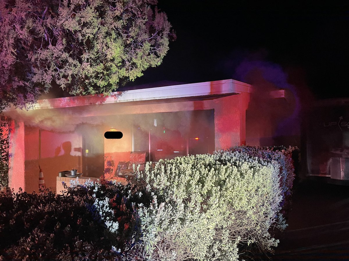 HOUSE FIRE  The Tucson Fire Department wasdispatched to a house fire in the 1300 block of West Alameda at 12:49 Thursday morning. Crews arrived  on scene 12:55 to find heavy smoke inside the home.