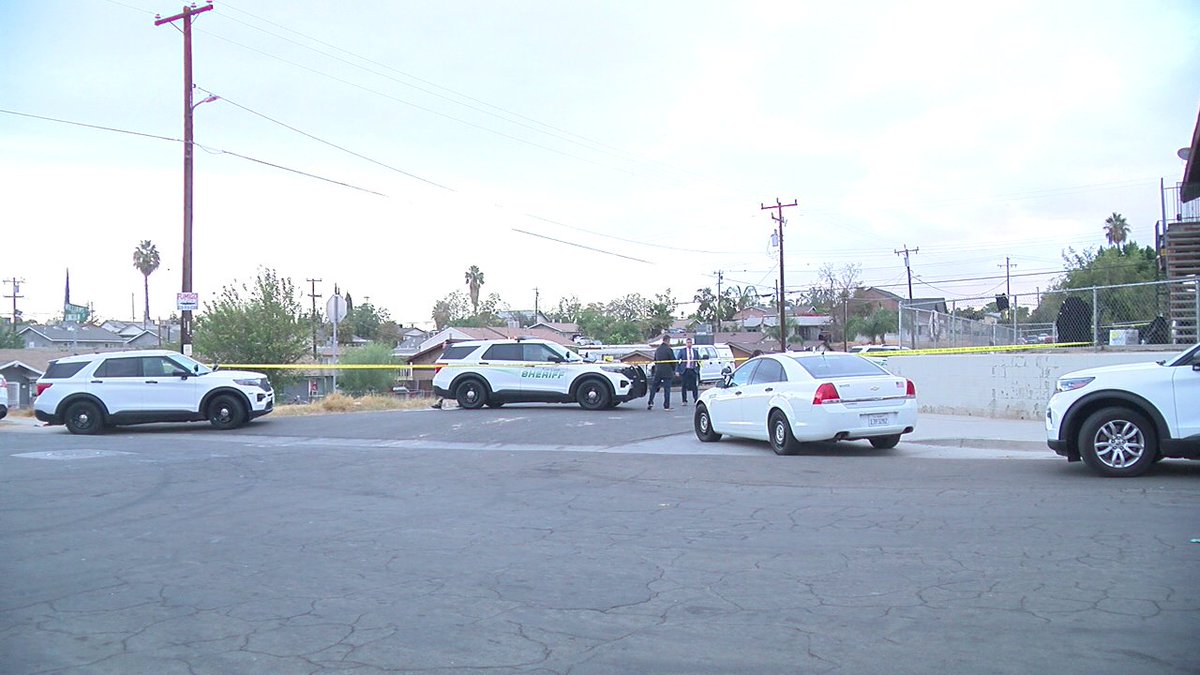 There is a heavy deputy presence in east Bakersfield Tuesday morning