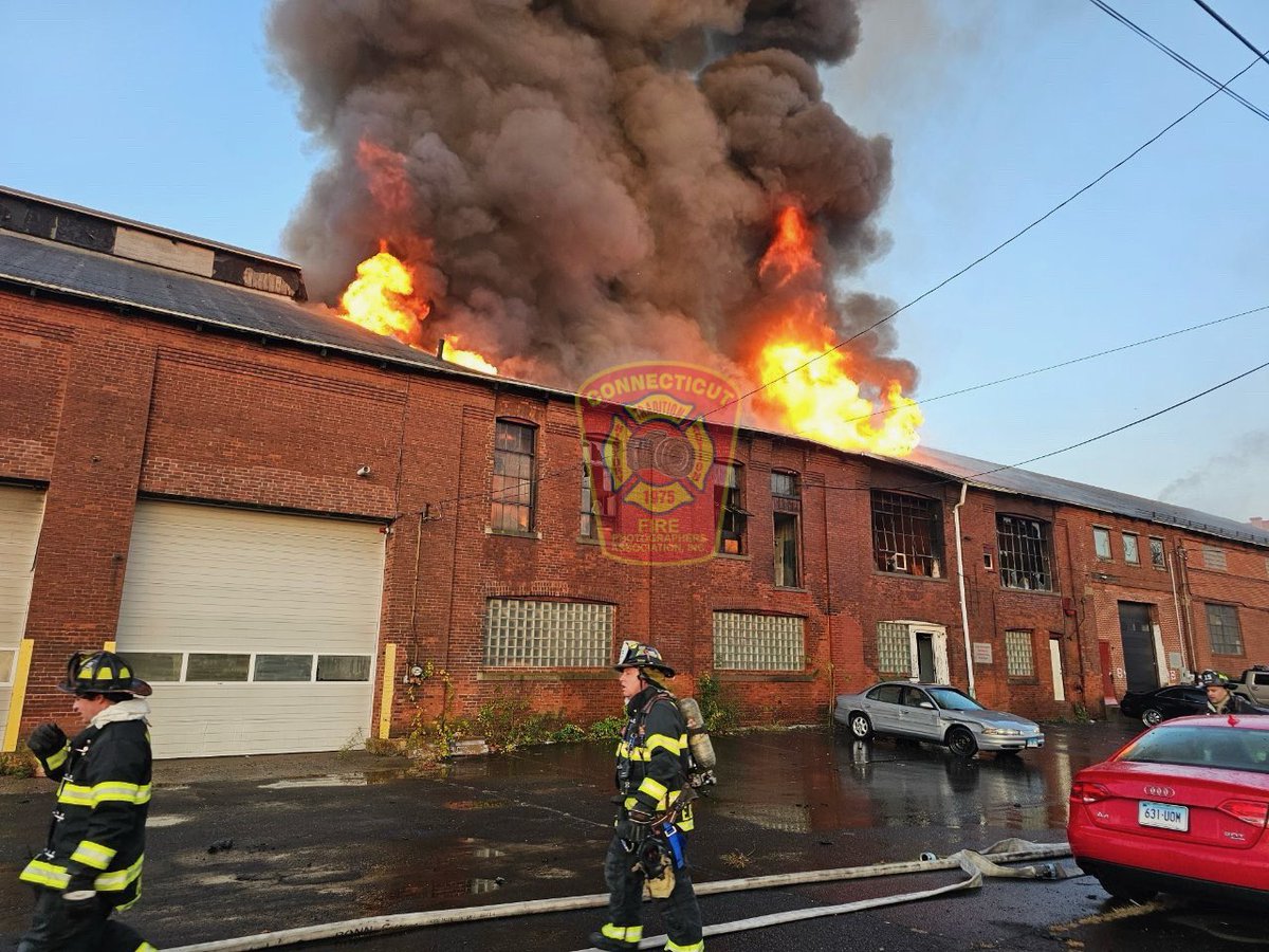 CFPA President Glenn Duda @allhandsworkin reports a 4th alarm has been transmitted. Explosions can be heard coming from the interior of the structure. Units also had a collapse of the main fire area