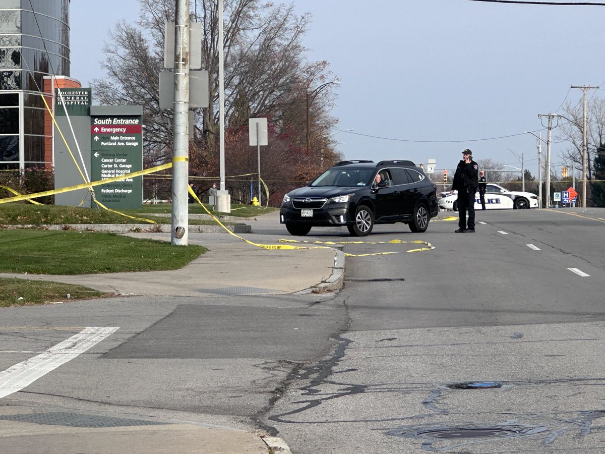 Lots of police on Portland Avenue this morning, in the area of RGH. Road is shut down for some sort of investigation.